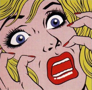 Lichtenstein-WomanScreaming-Original